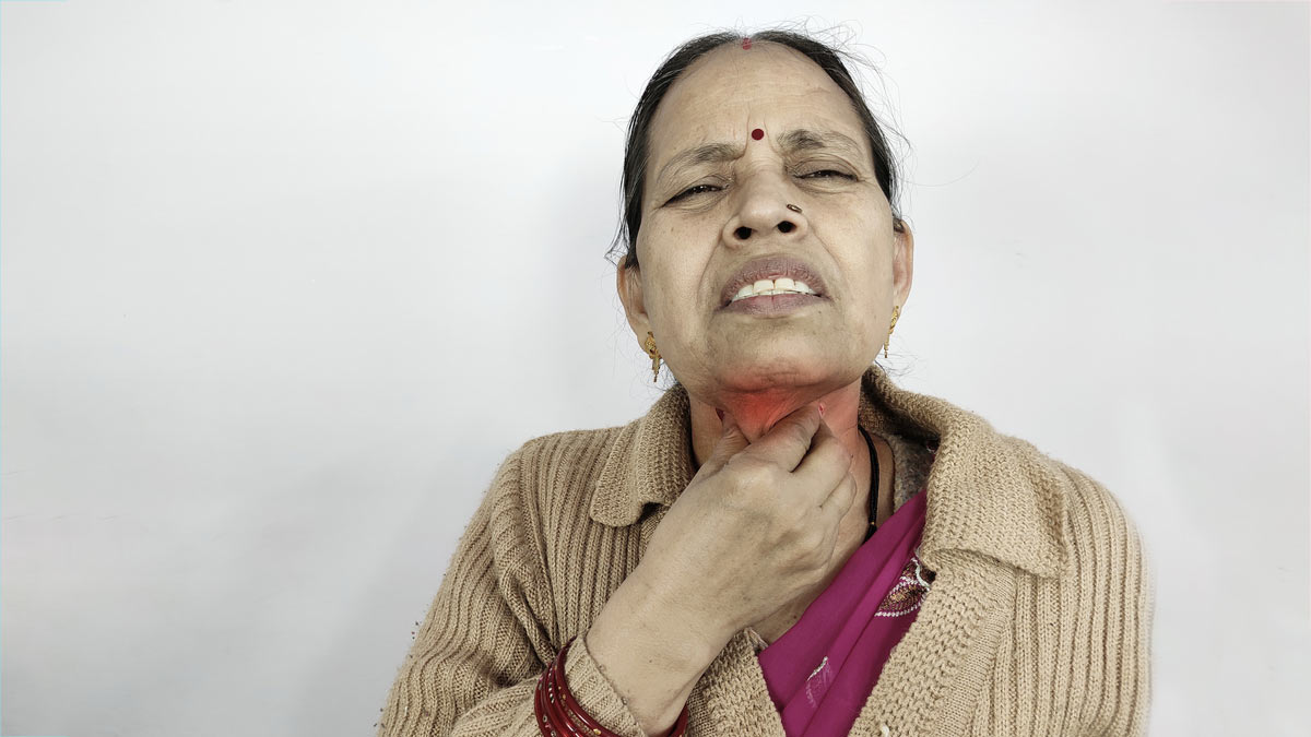 mahilaon mei thyroid ke lakshan karan or upchar