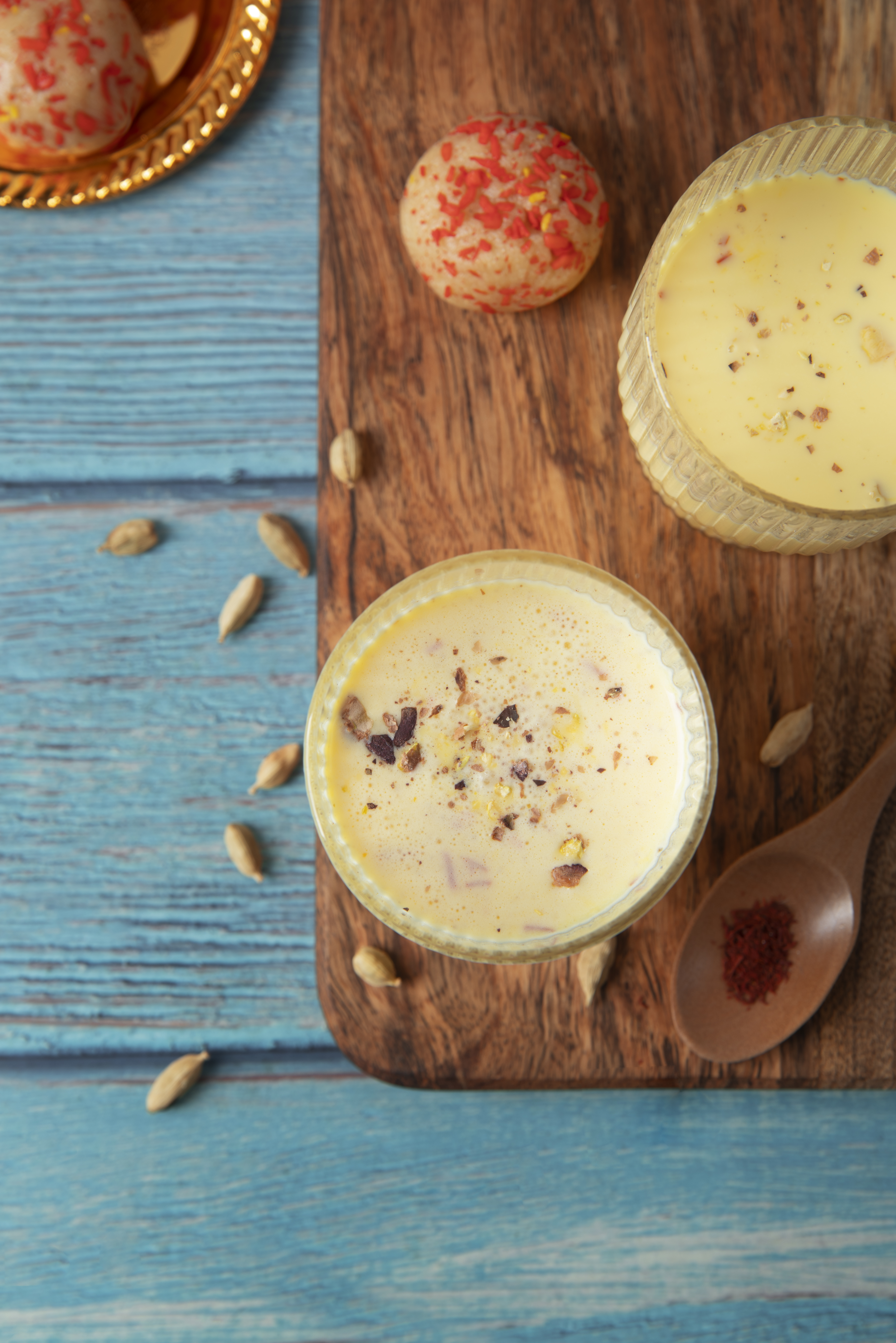 traditional-indian-drinks-top-view