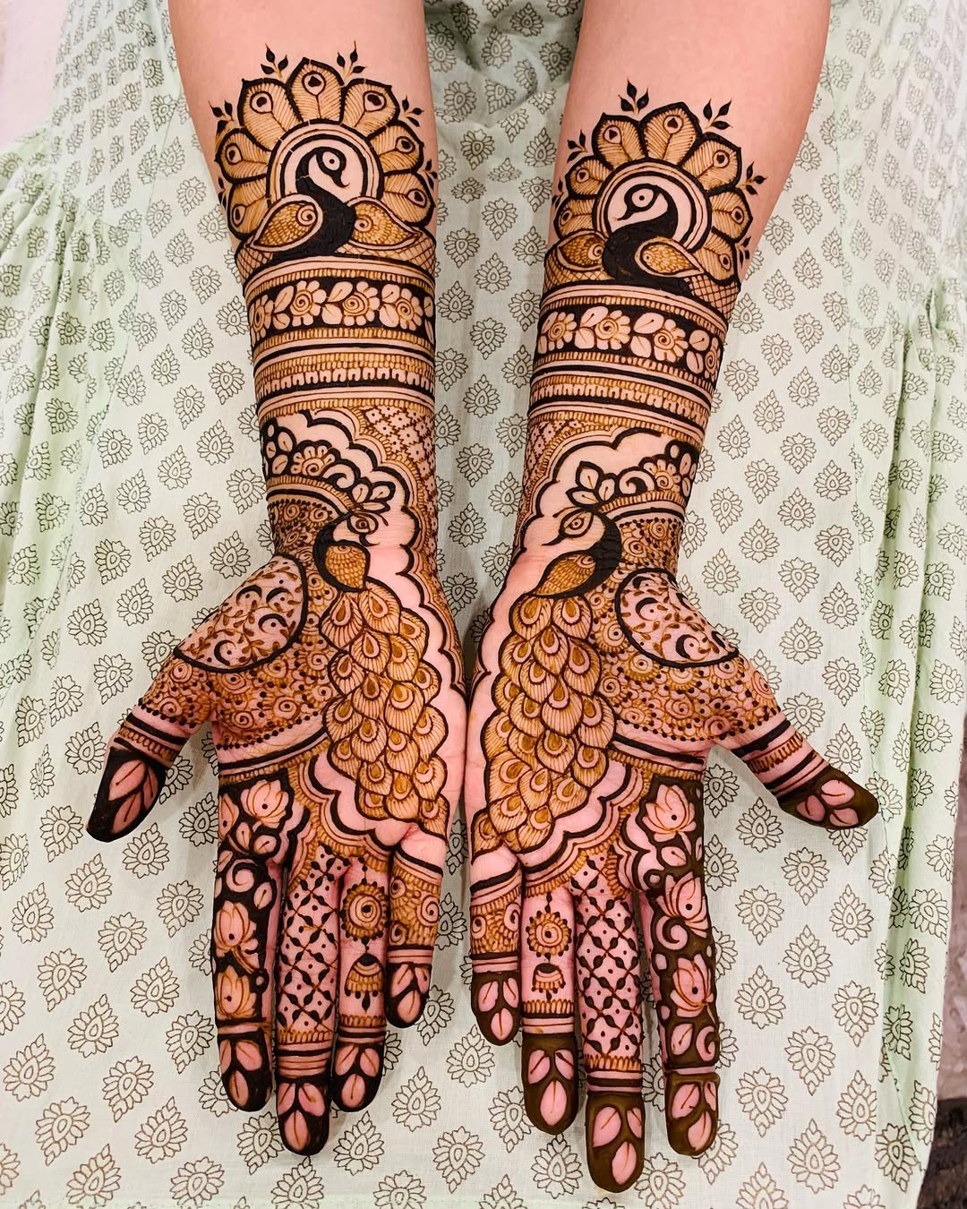 hartalika teej mehndi designs 2025 for ladies