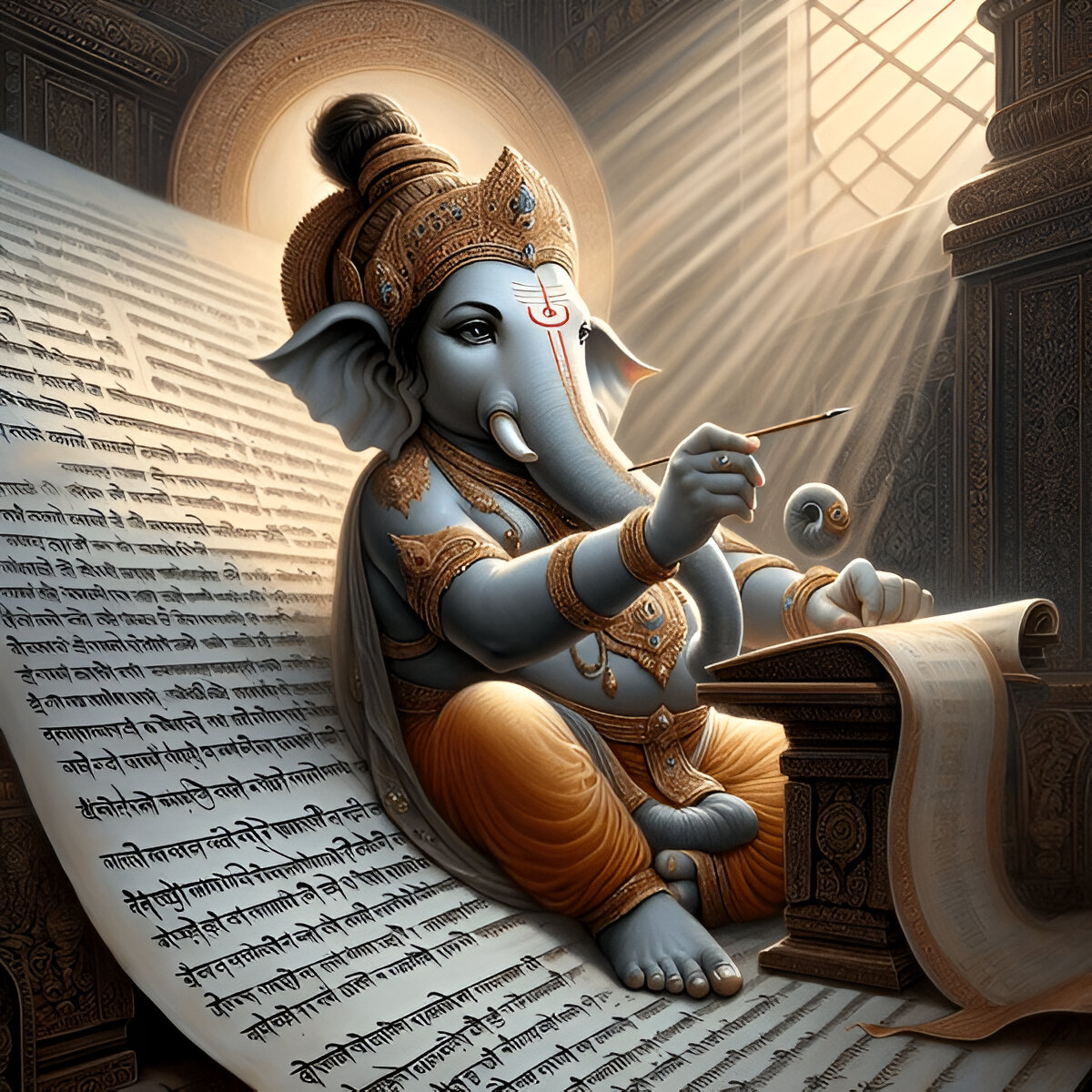 ganesh and vishnu relationship