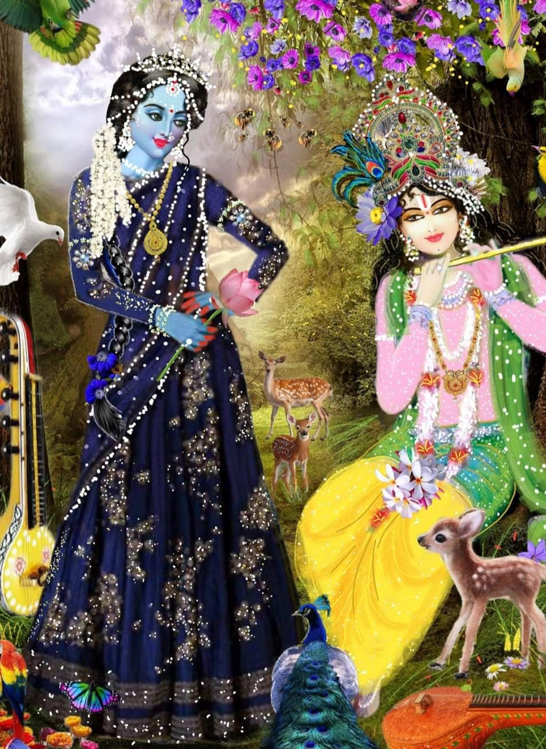 radha ki tarah kyu taiyar hue the krishna