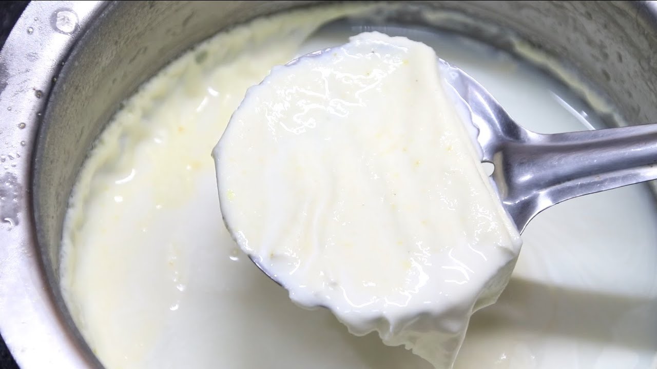 How to make thick cream with milk