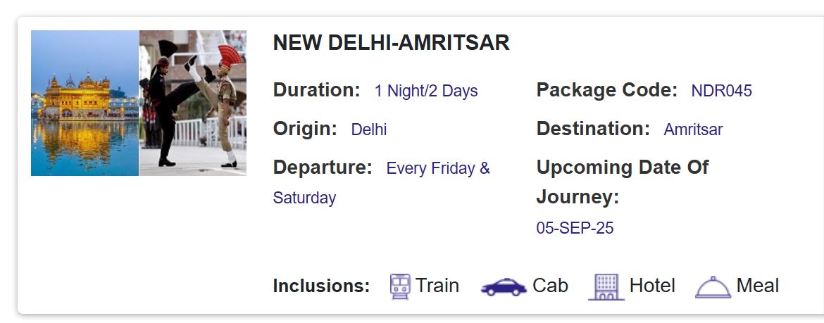 irctc september special budget tour packages under rs 15000 only for travel lovers 2