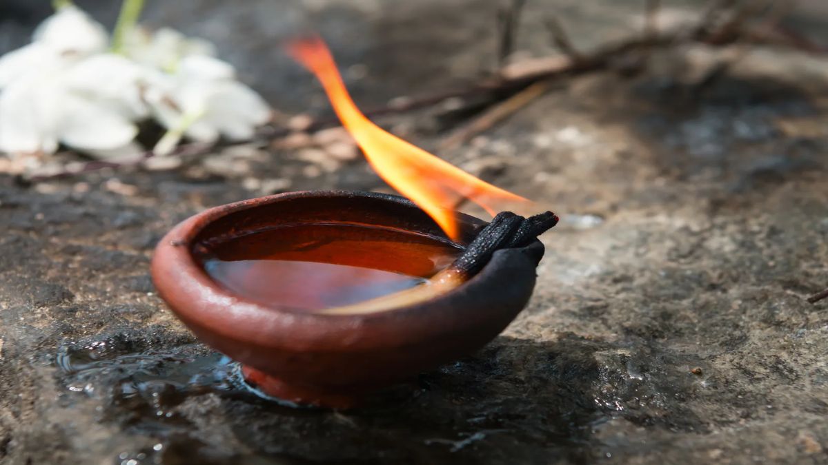 anant chaturdashi pr diya jalane ke labh