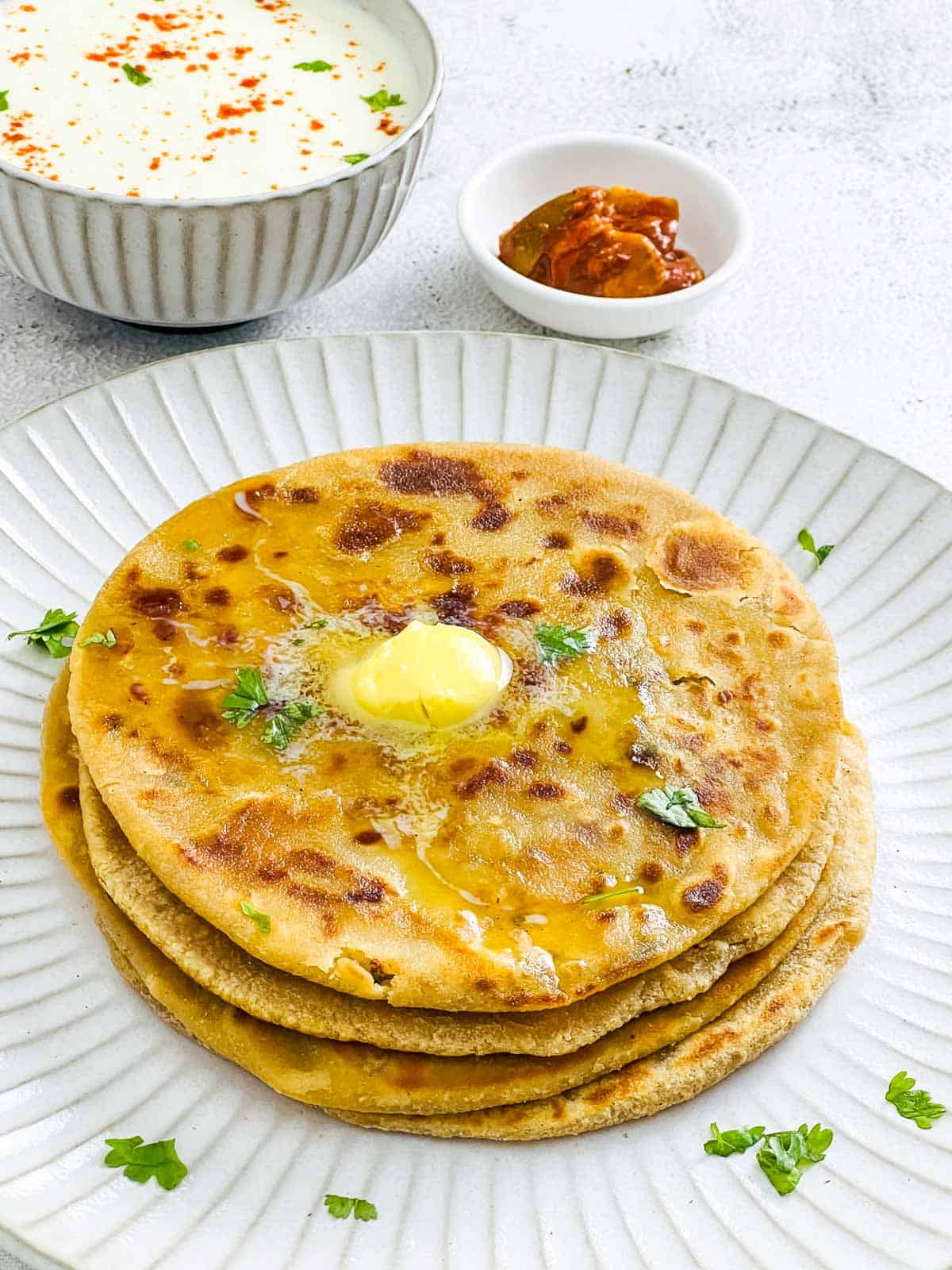 Suji Aloo Paratha