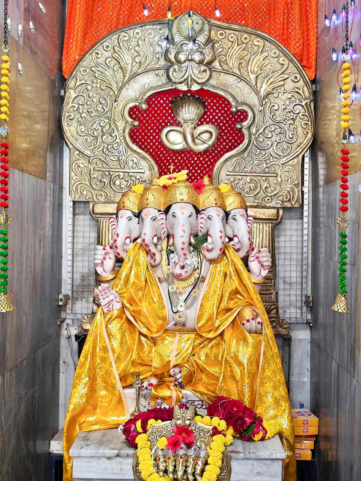 panchmukhi ganesh pratima mein ganesh ji ke kaun kaun se roop hain