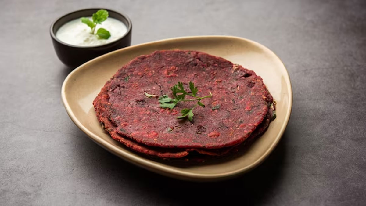 Beetroot Paratha recipe