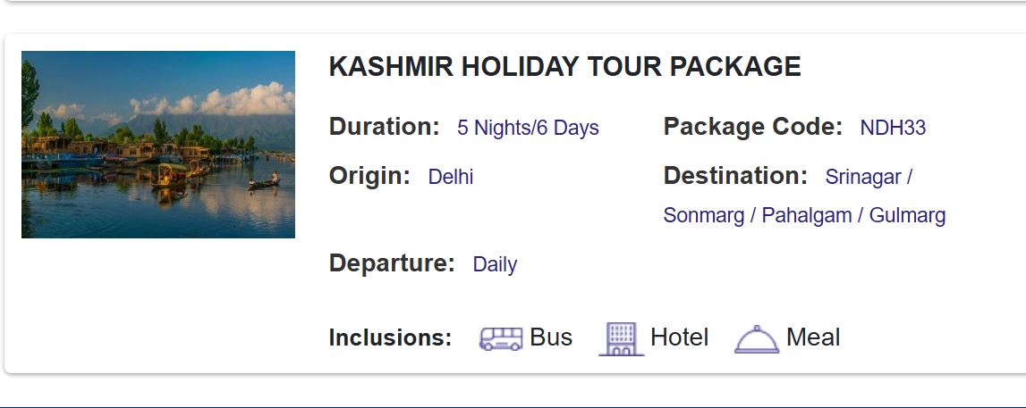 irctc hill station tour packages under rs 15000 only