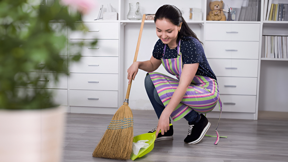 avoid using broom at night