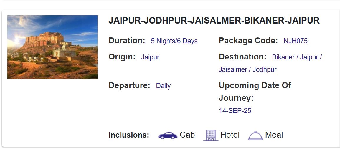 irctc romantic tour package for couples under rs 200001