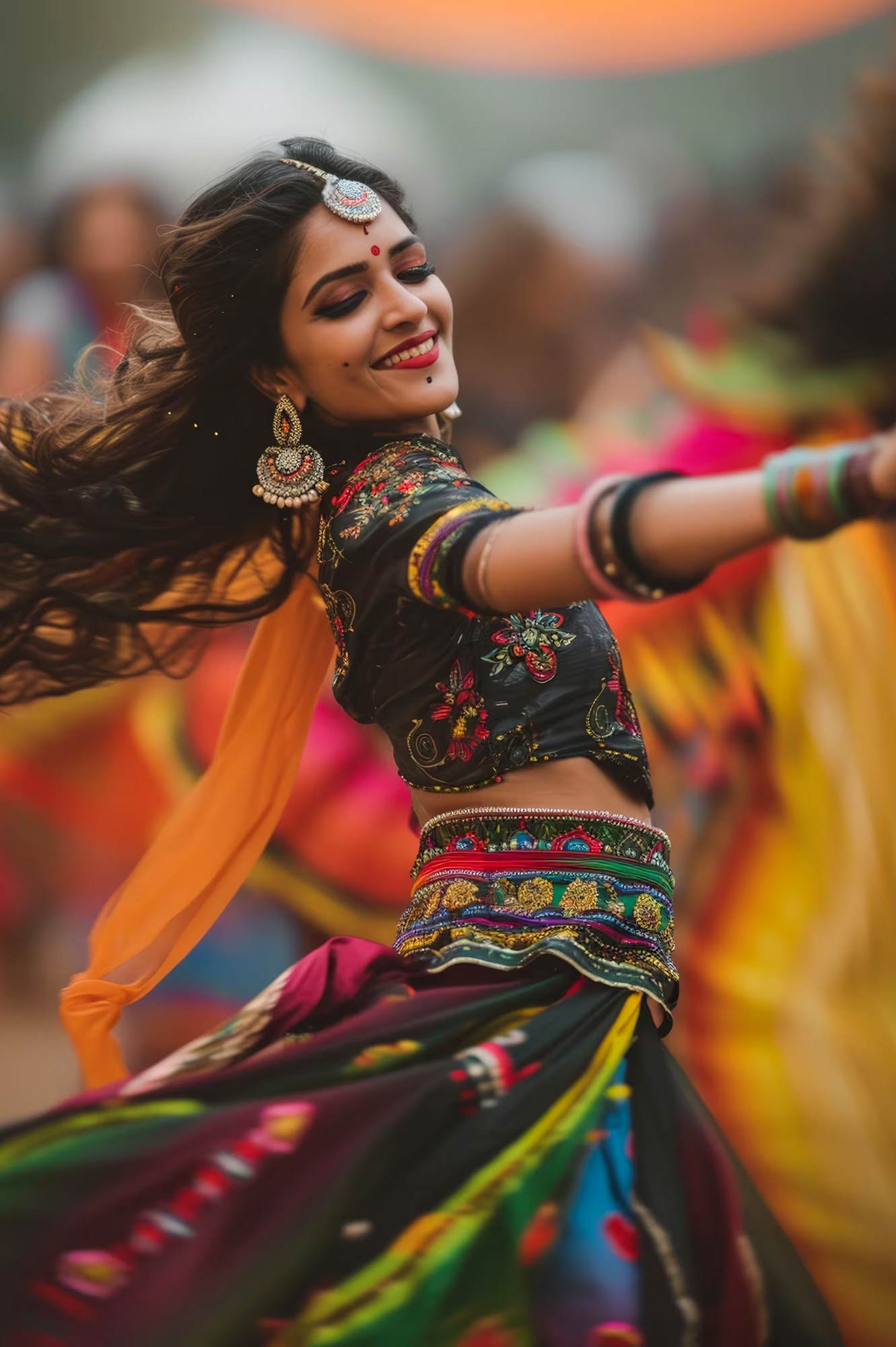 hair care hacks to avoid frizz during garba dance2