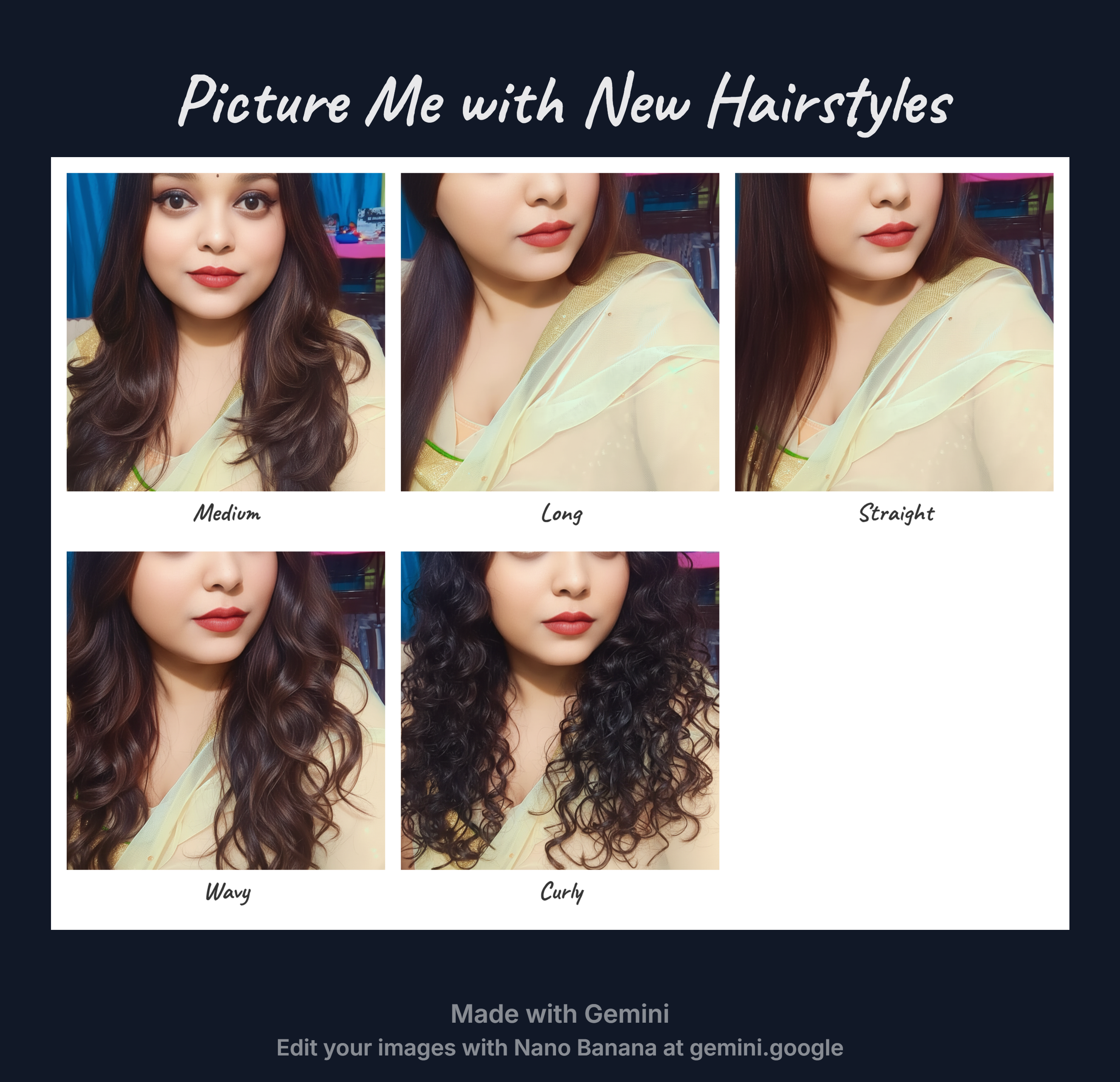 Hairstyle Nano Banana Image