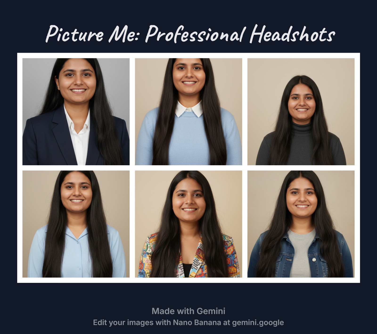 Pro- Headshots Nano Banana Image