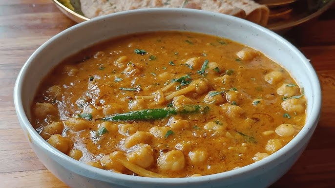 authentic Chikkad Chole masala