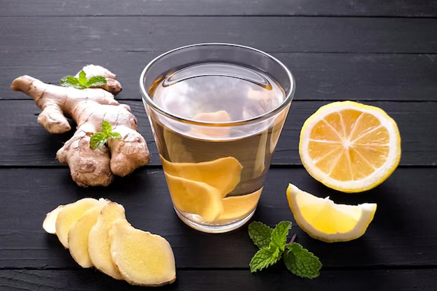 how to lose weight with Ginger Lemon Water