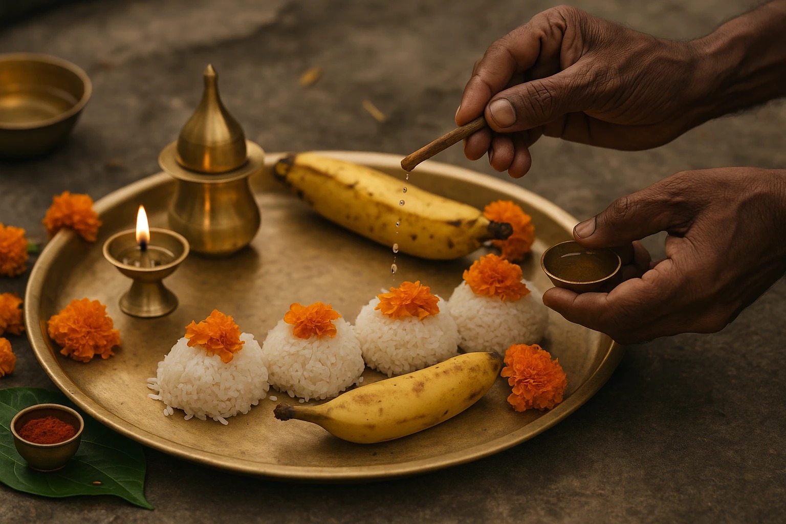 to whom we should first offer food in pitru paksha