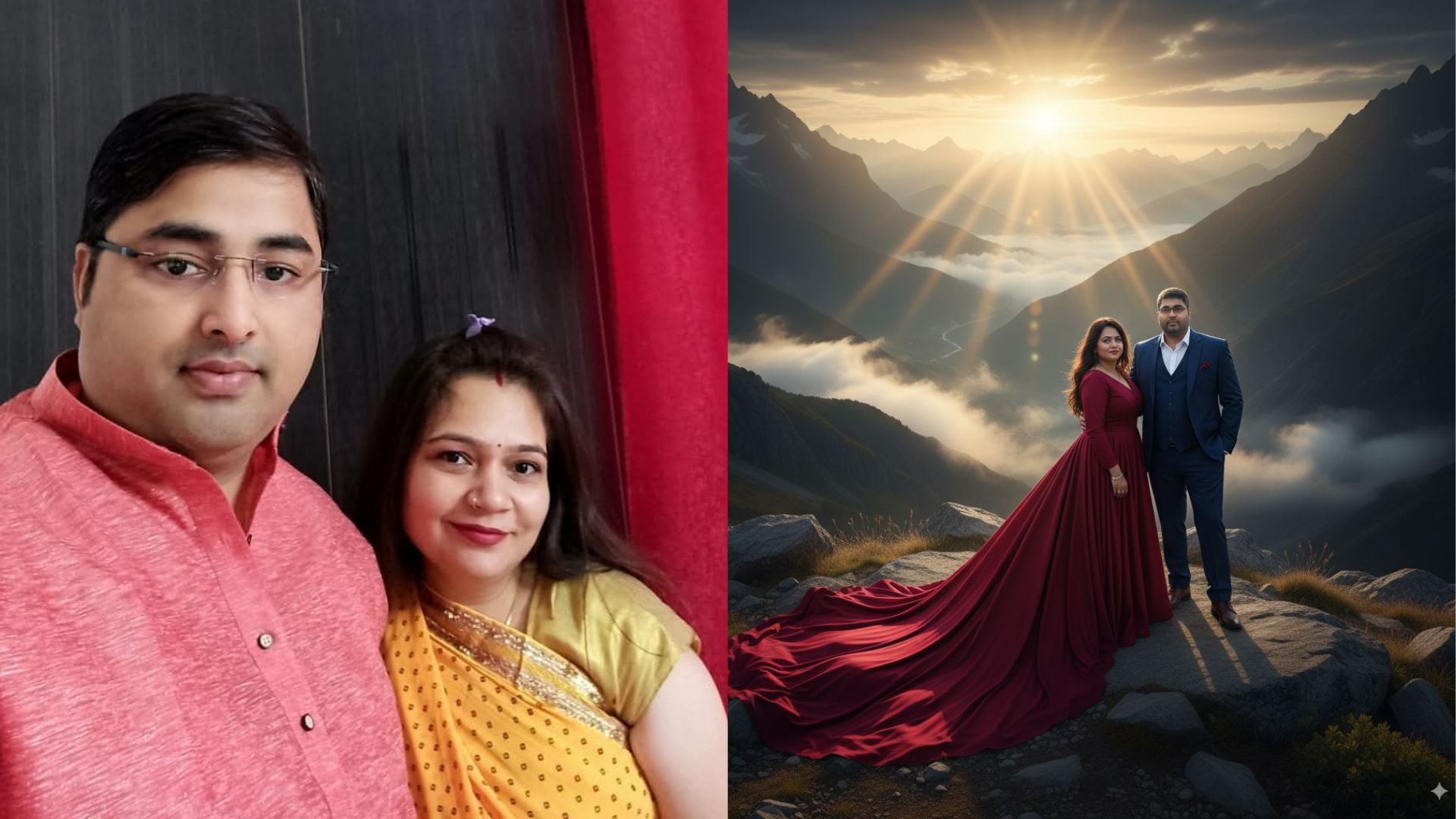 Gemini Couple Photo Prompt