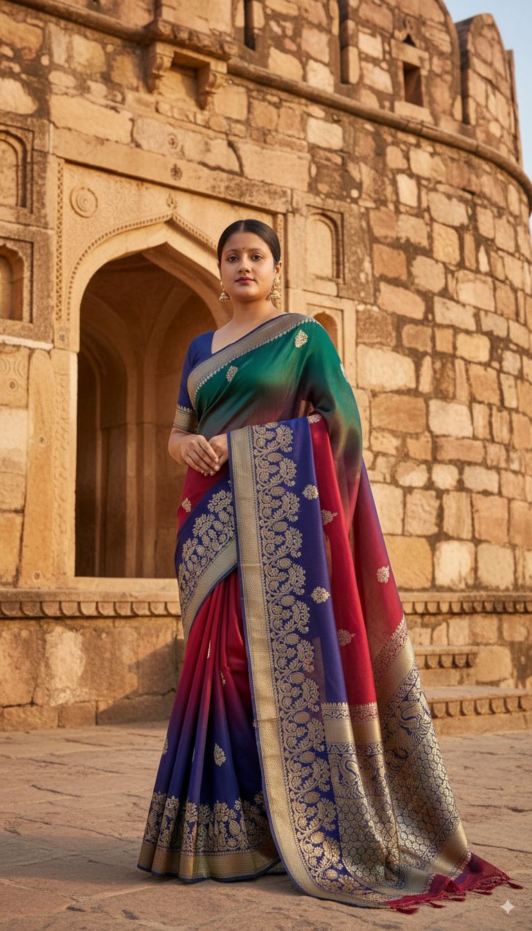 google gemini ai nano banana saree