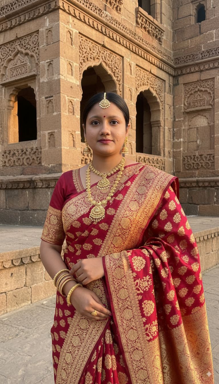 google gemini nano banana ai saree photo