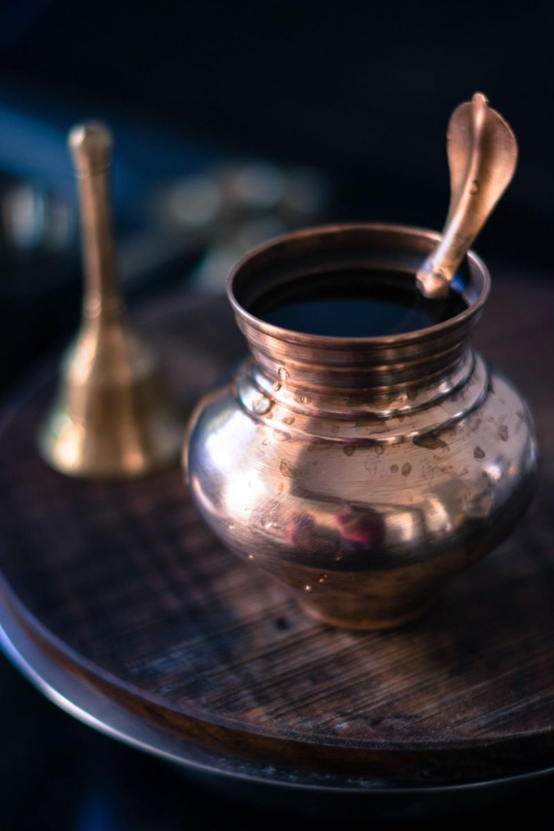 where we should keep water for ancestors at home on sarva pitru amavasya