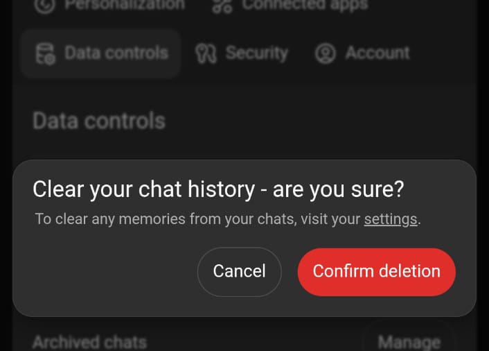 ChatGPT personal information details