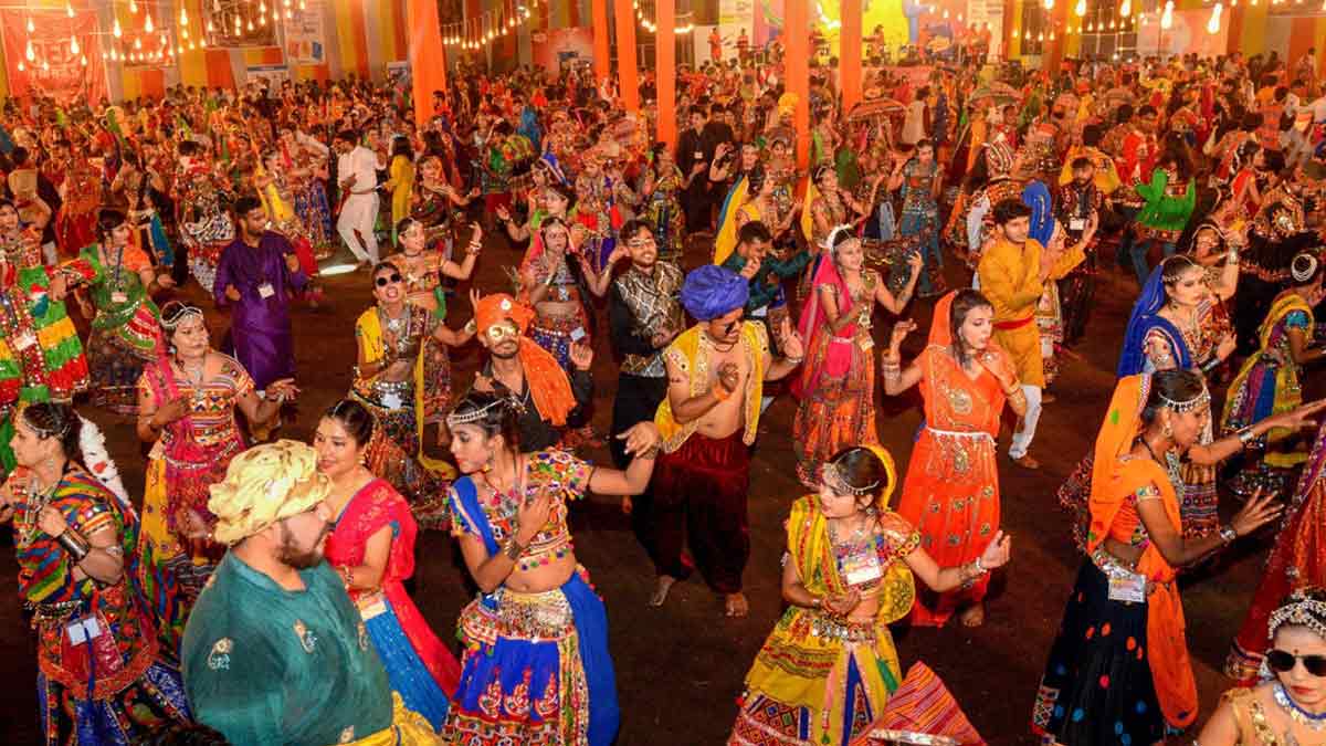 Navratri celebrations Noidas