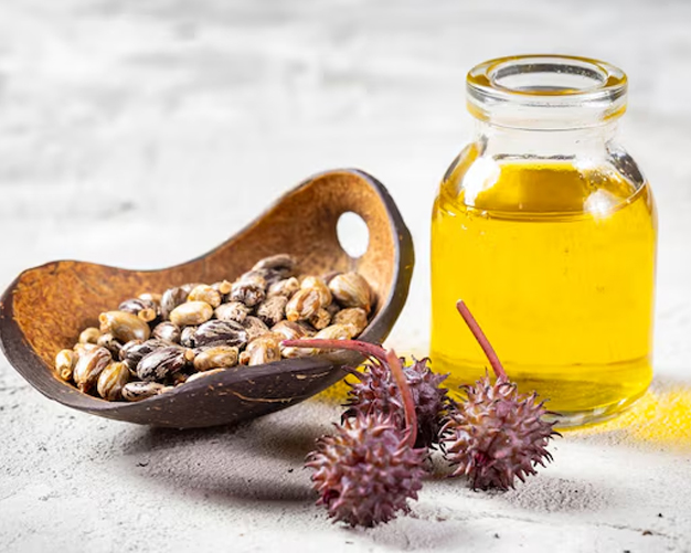 castor oil in belly button overnight