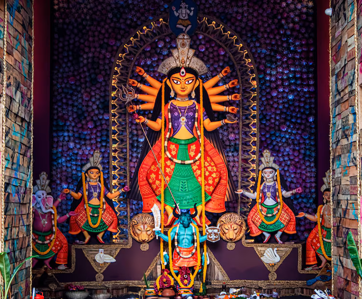 3 famous durga puja pandals in kolkata