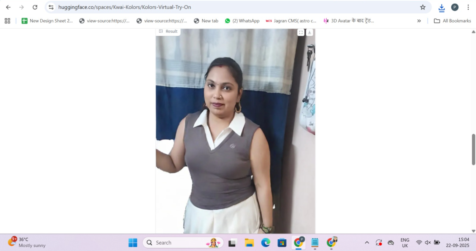 virtual clothes changer app