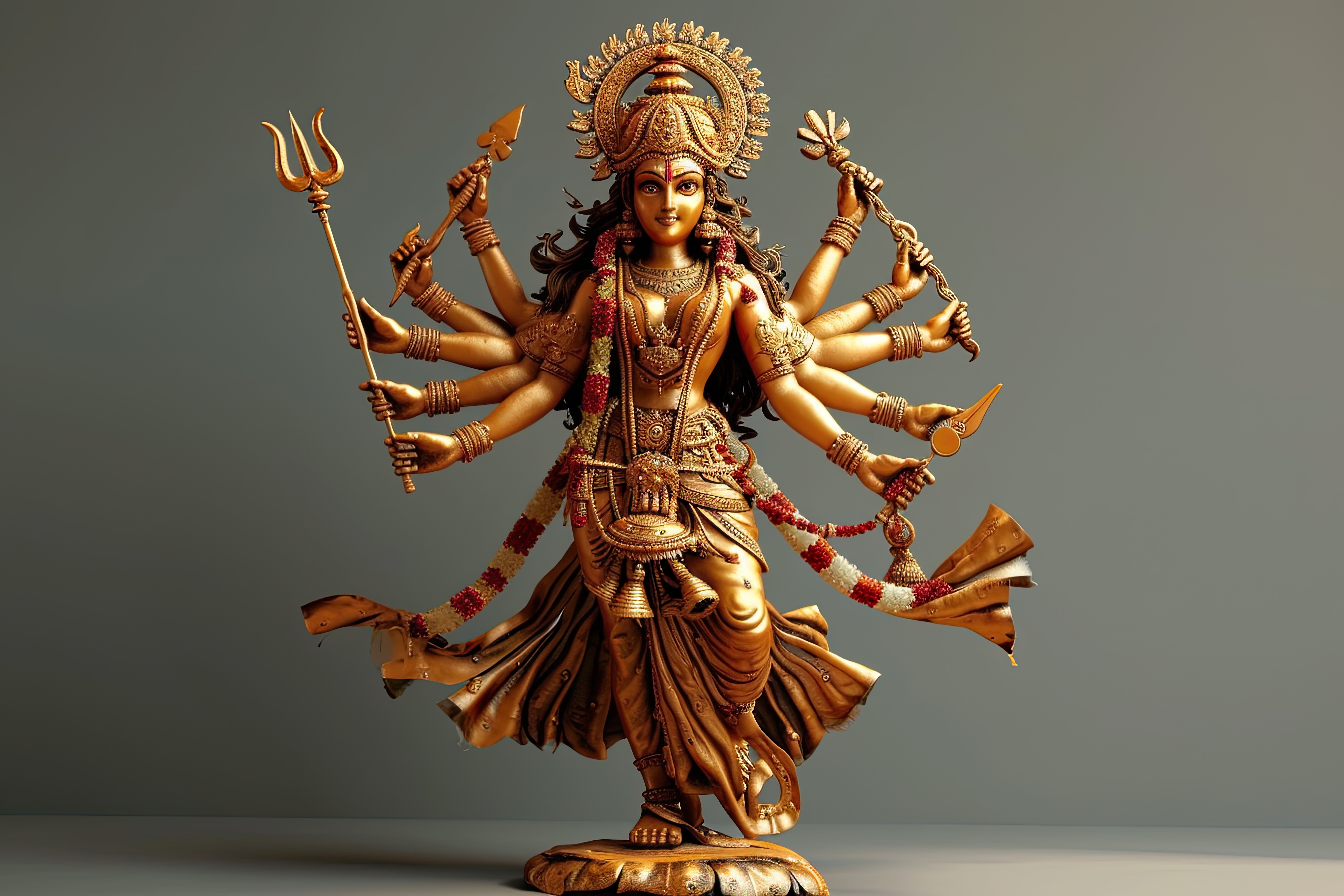 3d-durga-goddess-navratri-celebration