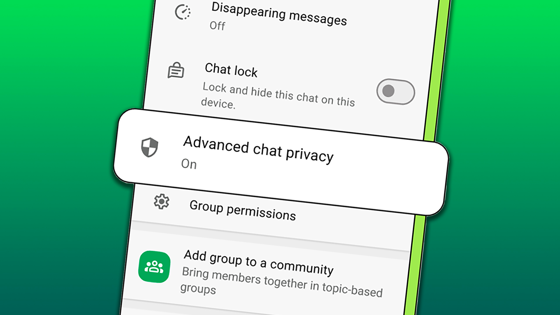 Advanced Chat PrivacyS
