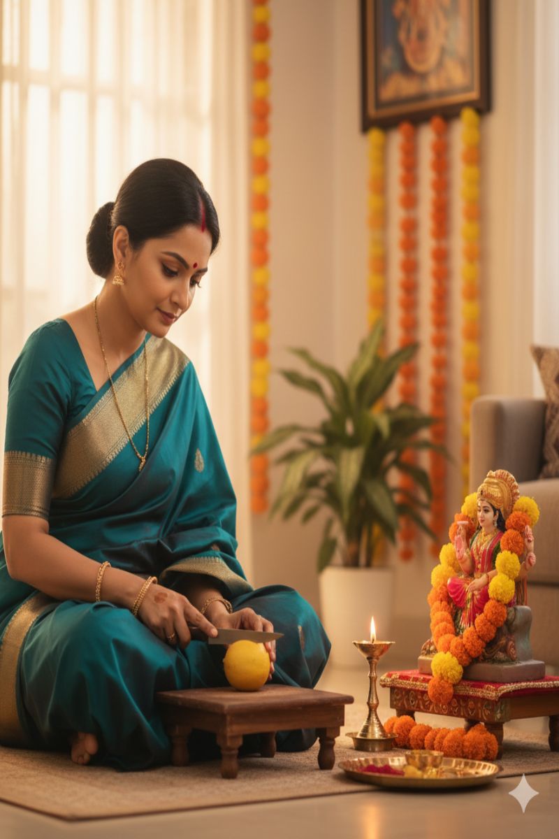 Astrological reasons for not cutting lemon in navratri