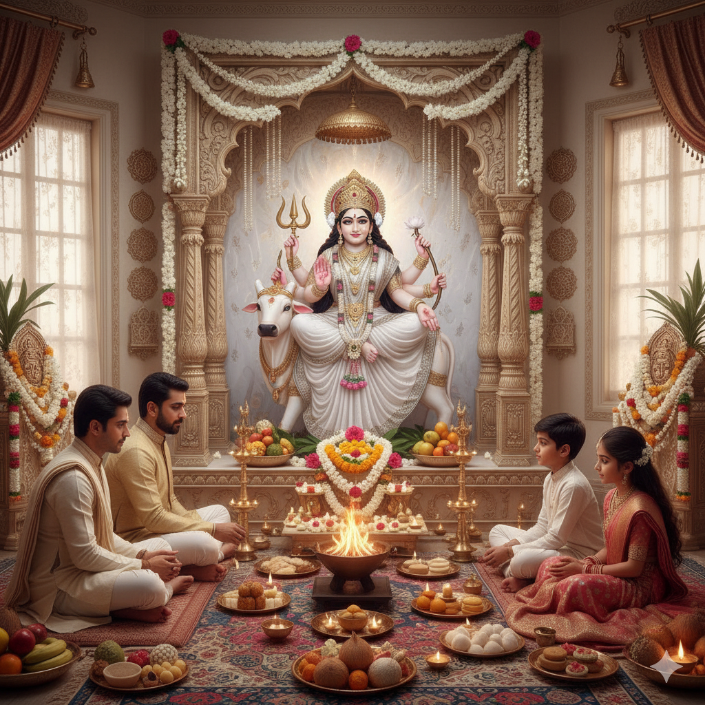 maha ashtam 2025 ki date