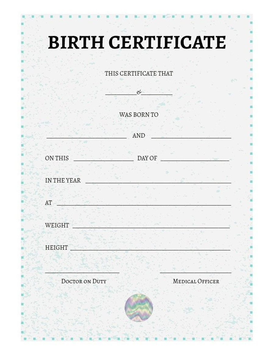 importance of birth certificate for children
