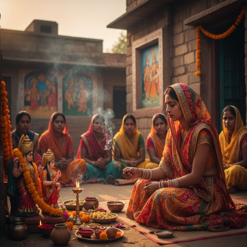 what happens if we light incense stick in navratri puja