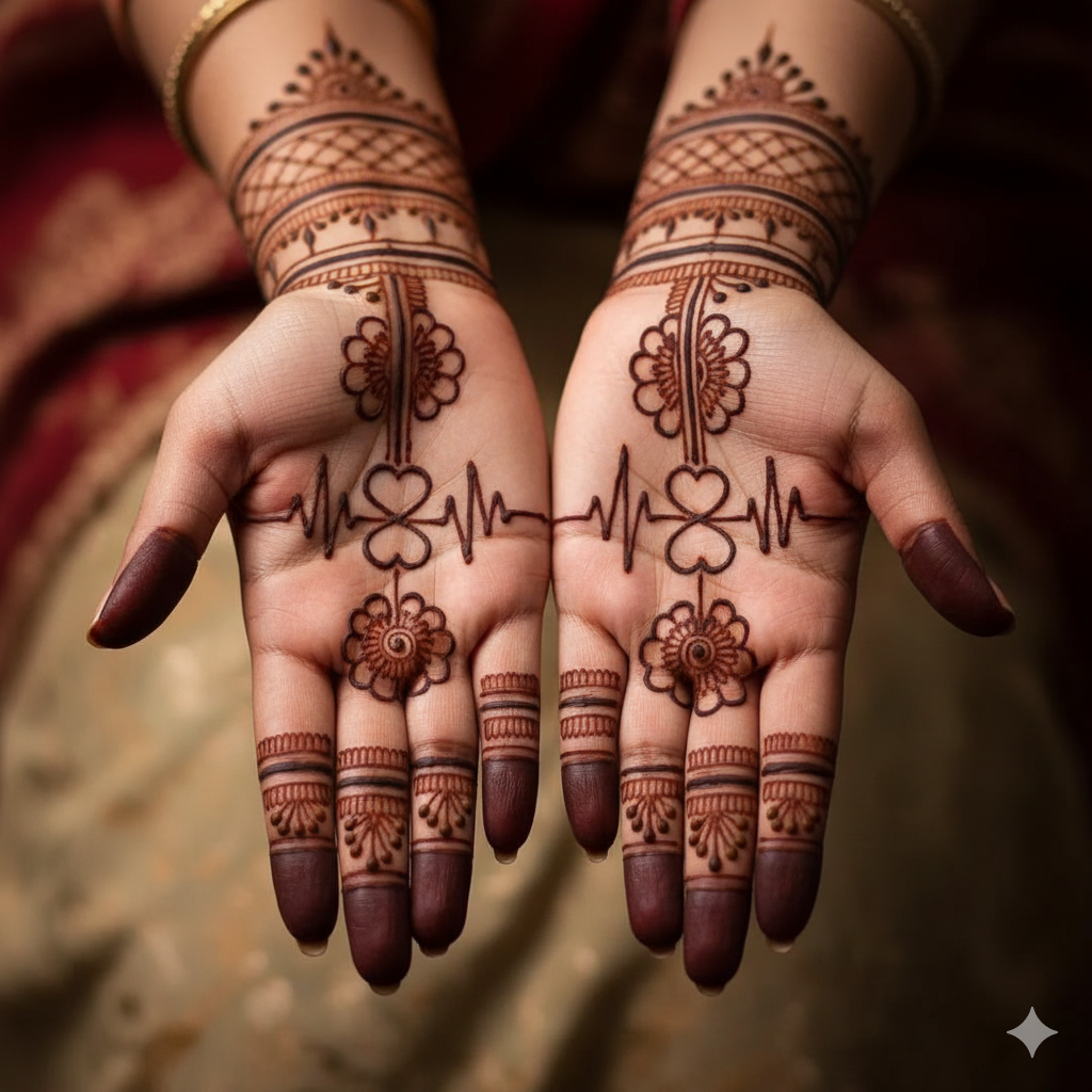 Gemini mehndi desgins ai prompts