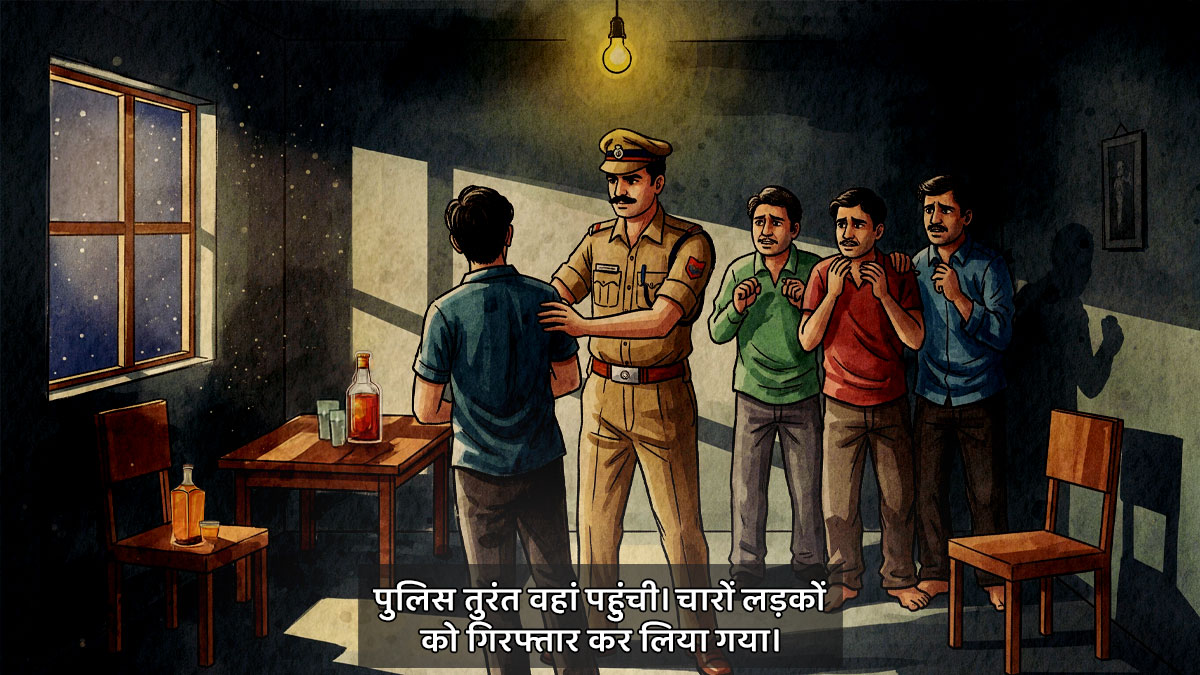 Horror and suspense story