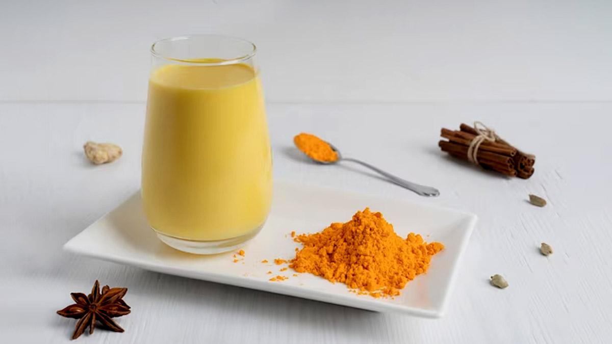 turmeric mil to prevent cold and cough