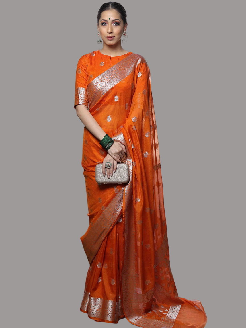 silk saree style (2)