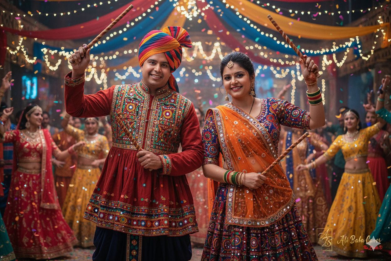 Garba Ai Prompt For Couples