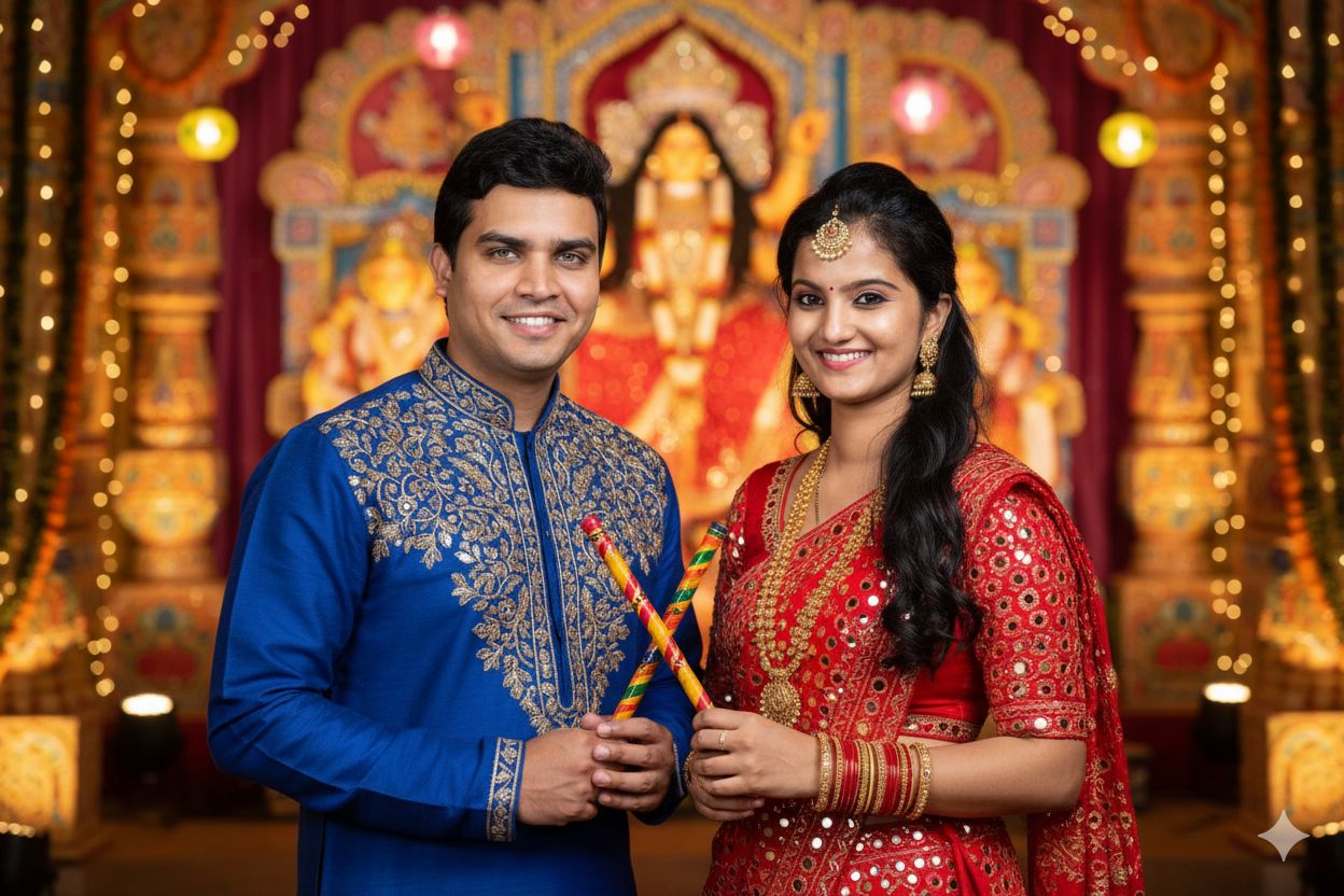 Garba Look Prompt For Gemini AI