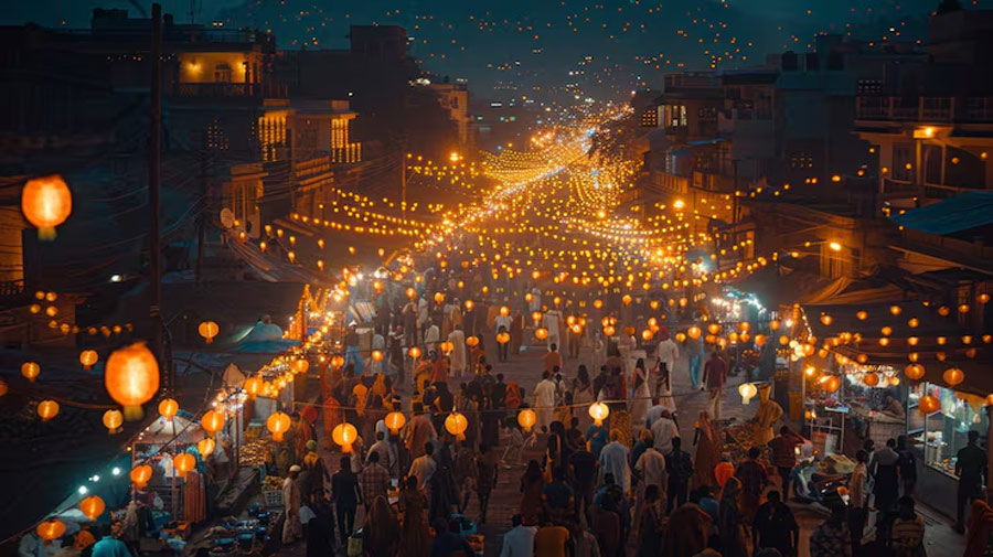 karwa chauth celebration at Chandni Chowk
