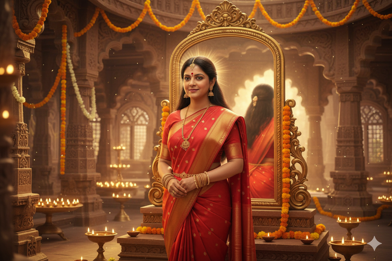 mata sita look inspired ai prompts