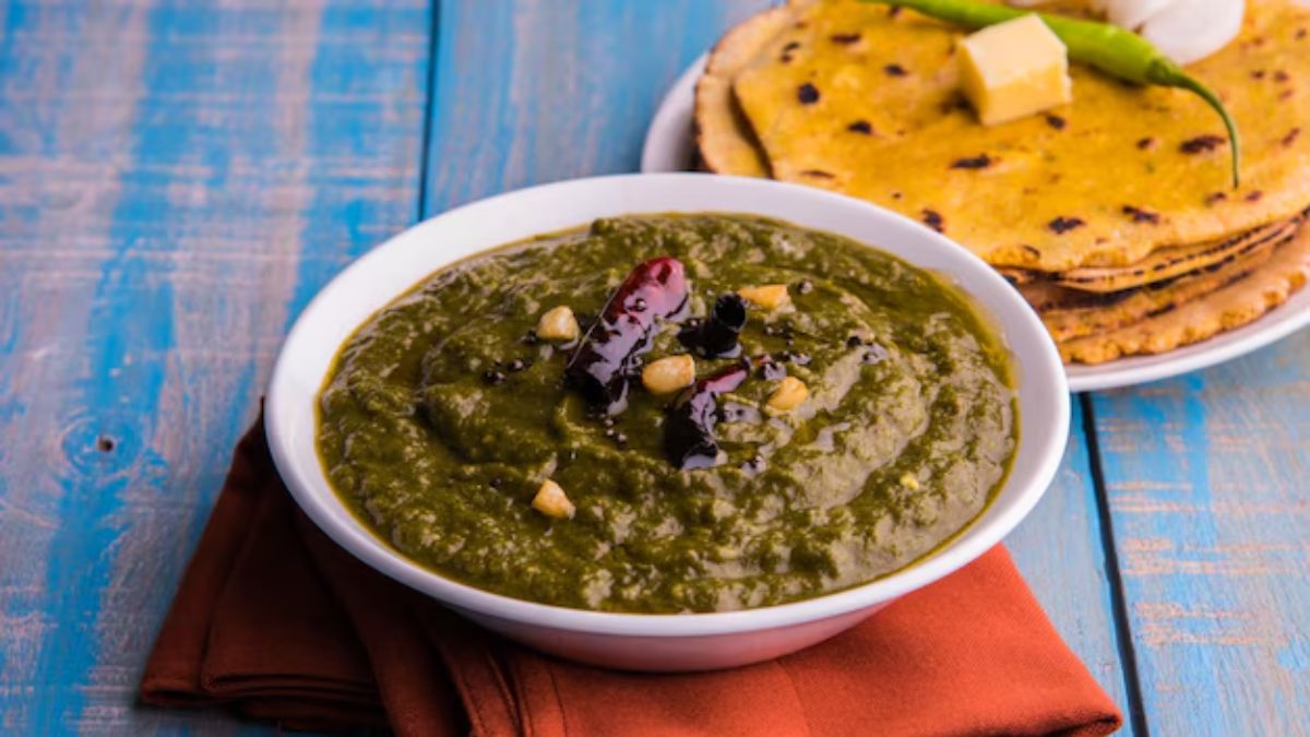 makke di roti and saag