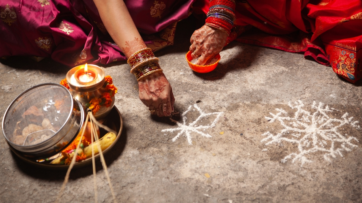 Why do we use Chalni in Karwa Chauth