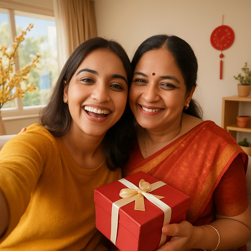 gifts for mother-in-law on Karwa Chauth