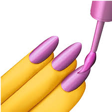 nail polish emoji meaning