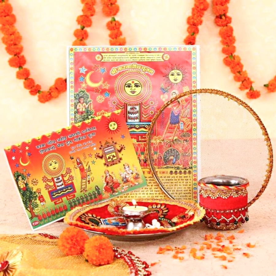 Karwa chauth puja