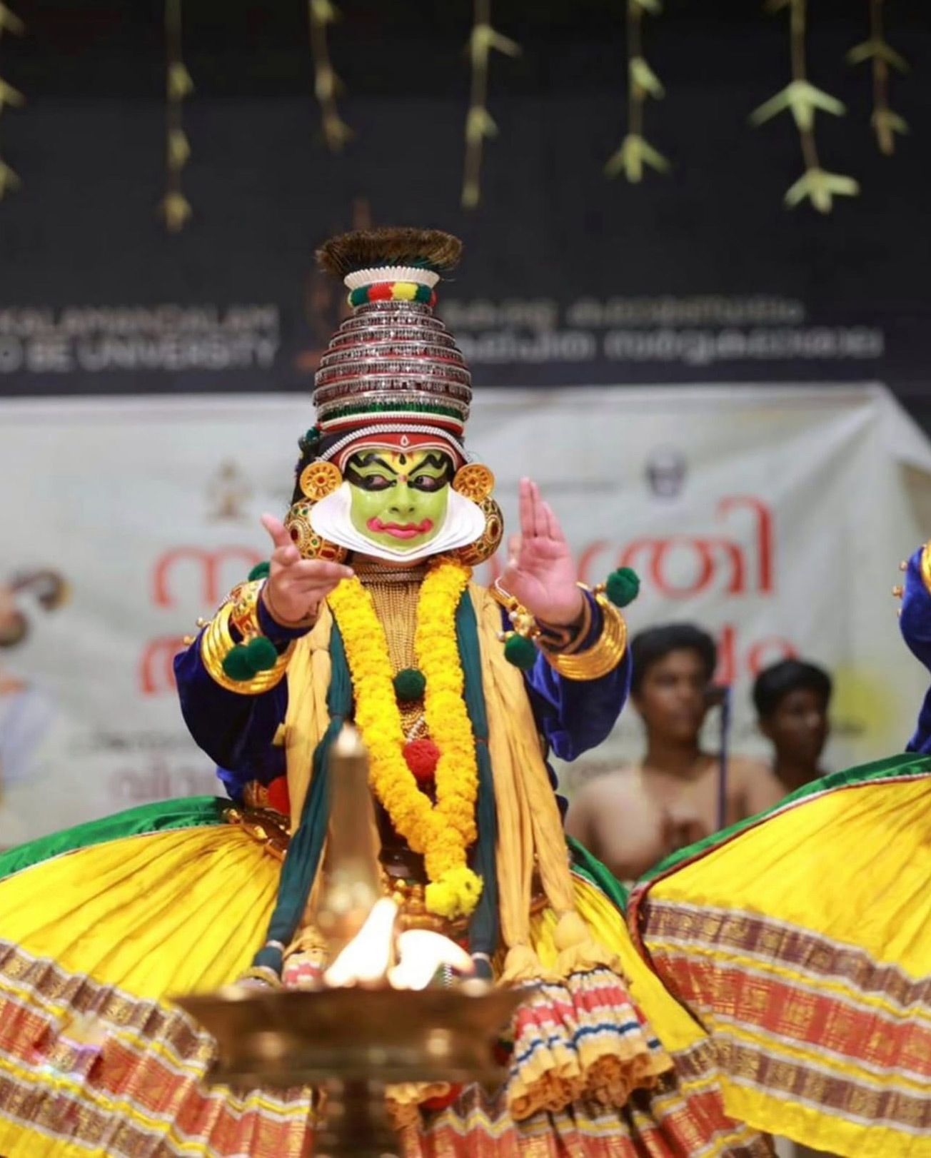 Kathakali training dedication story