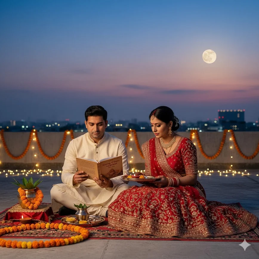 vrat katha karwa chauth